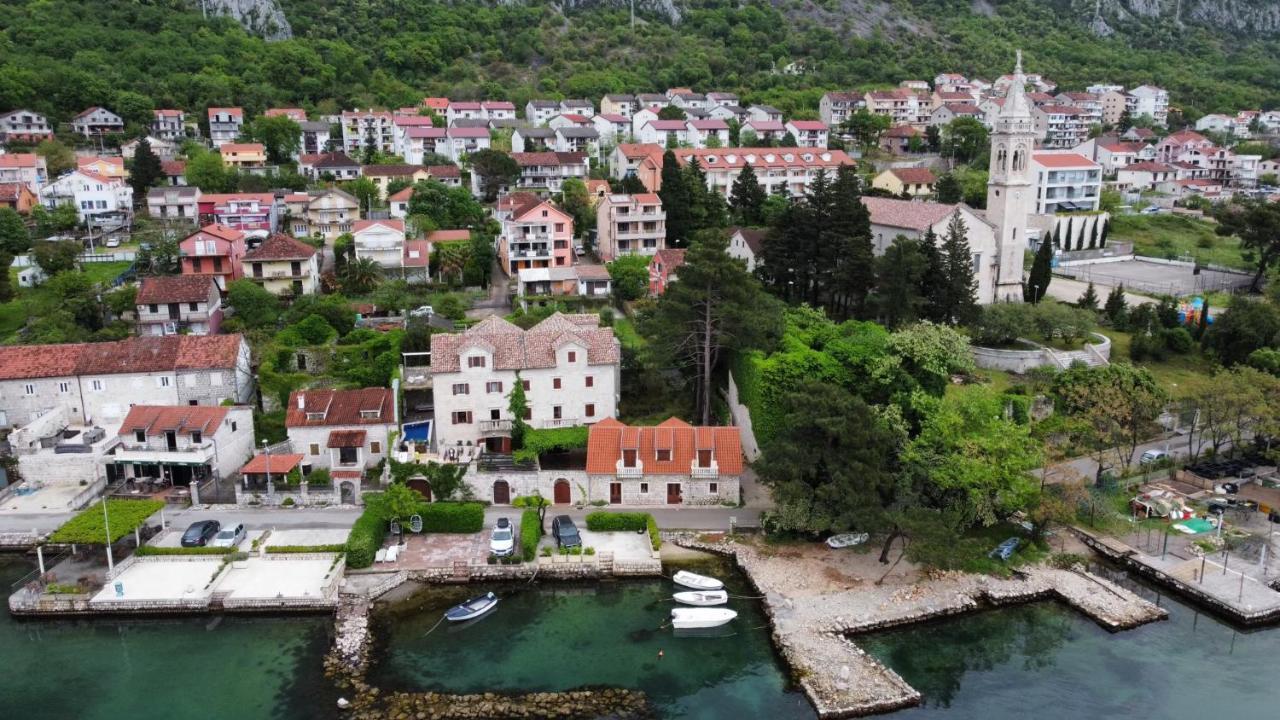 Villa Luxury Stone On The Sea With Private Pool And View Kotor Zewnętrze zdjęcie